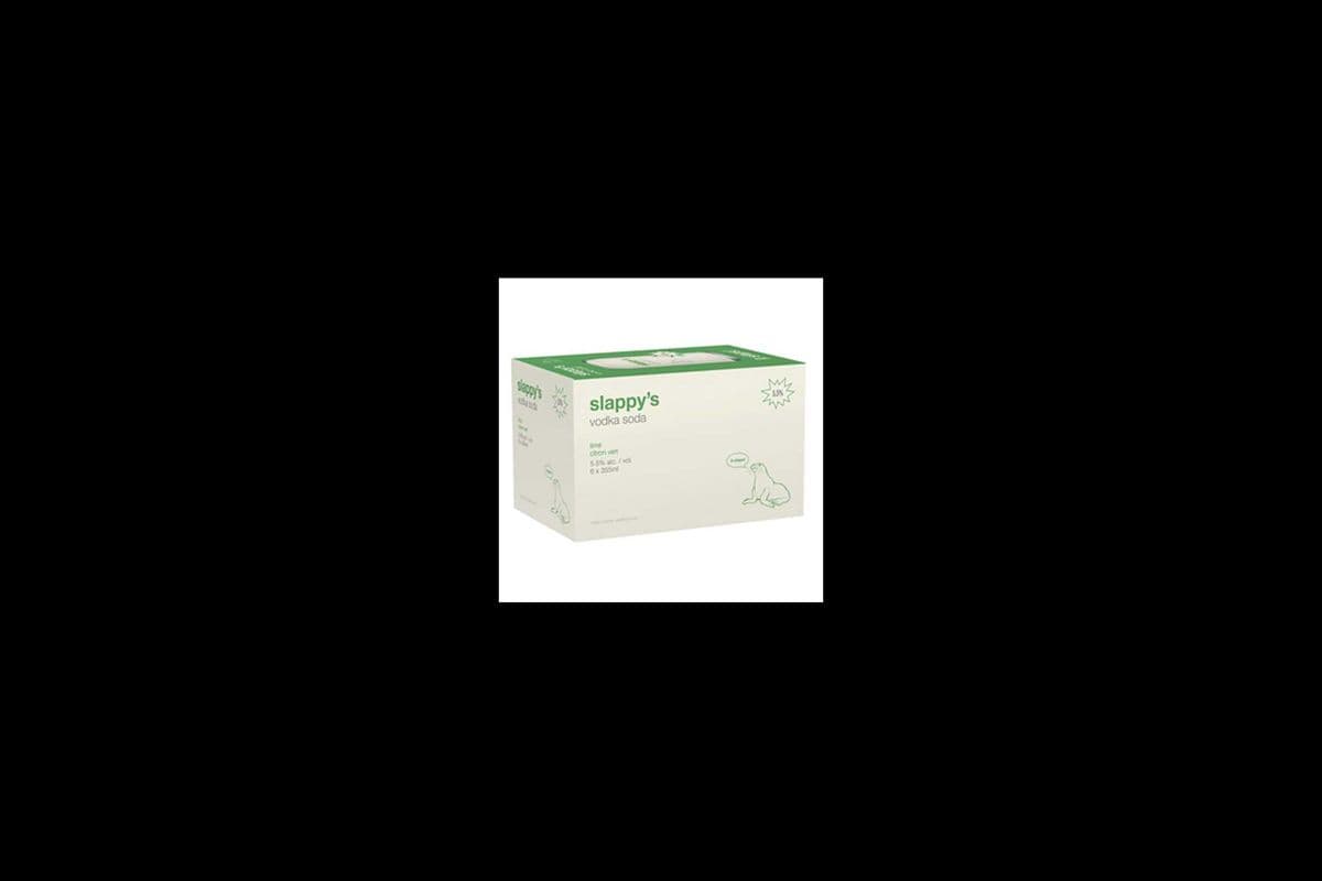 SLAPPY'S LIME VODKA SODA (6*355ML) (6 x 6*355ML)