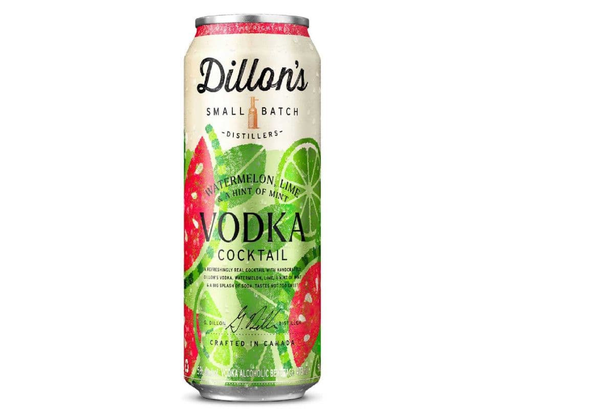 Dillon's Watermelon, Lime & A Hint Of Mint (1 x 473 ml can)