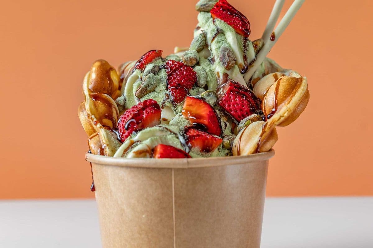 Gaufre matcha / Matcha Waffle
