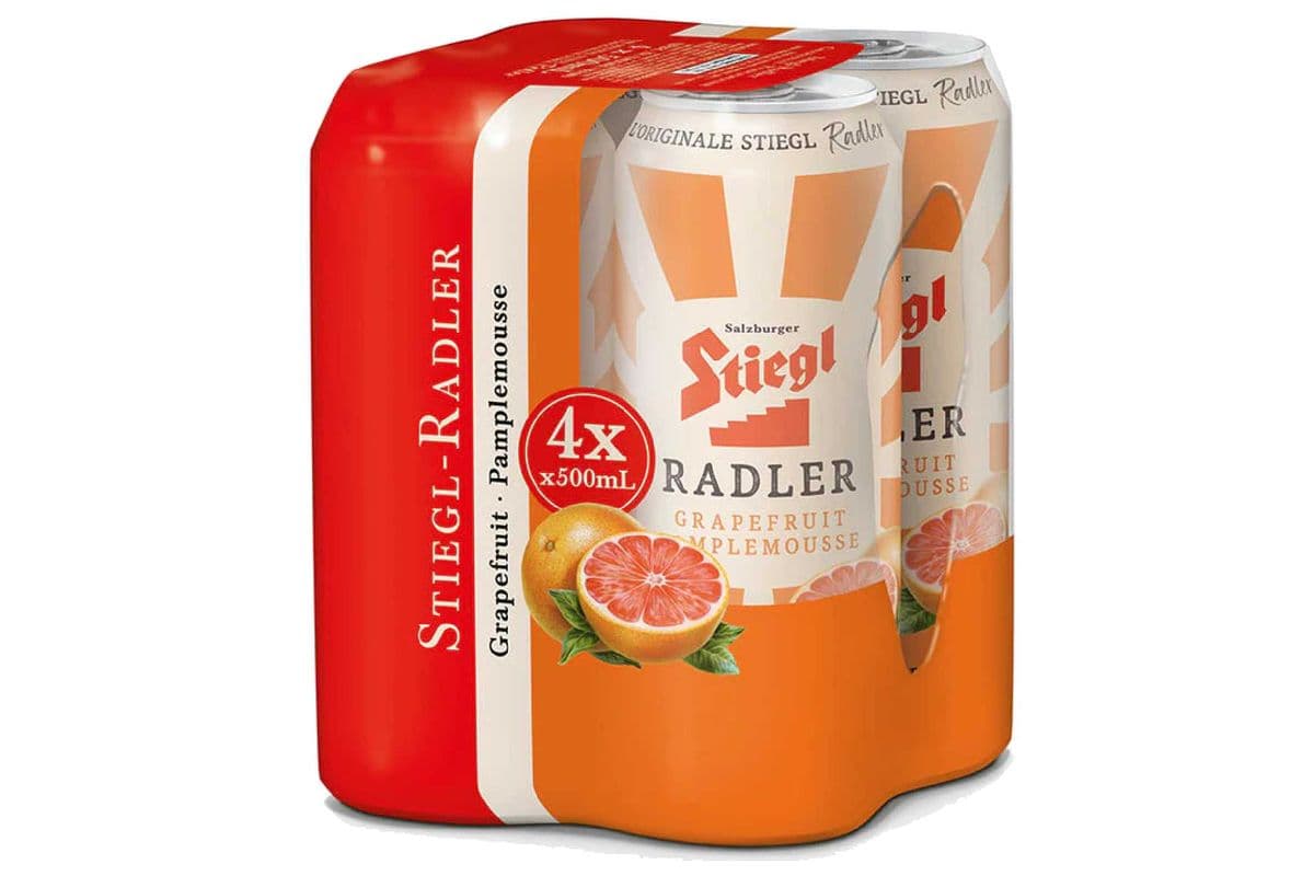 Stiegl Grapefruit Radler (4 Pack Cans) (4 x 500 ml Cans)