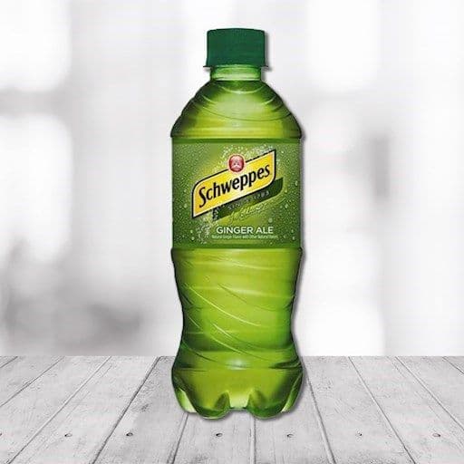 Bouteille de Ginger Ale Schweppes / Schweppes Ginger Ale bottle