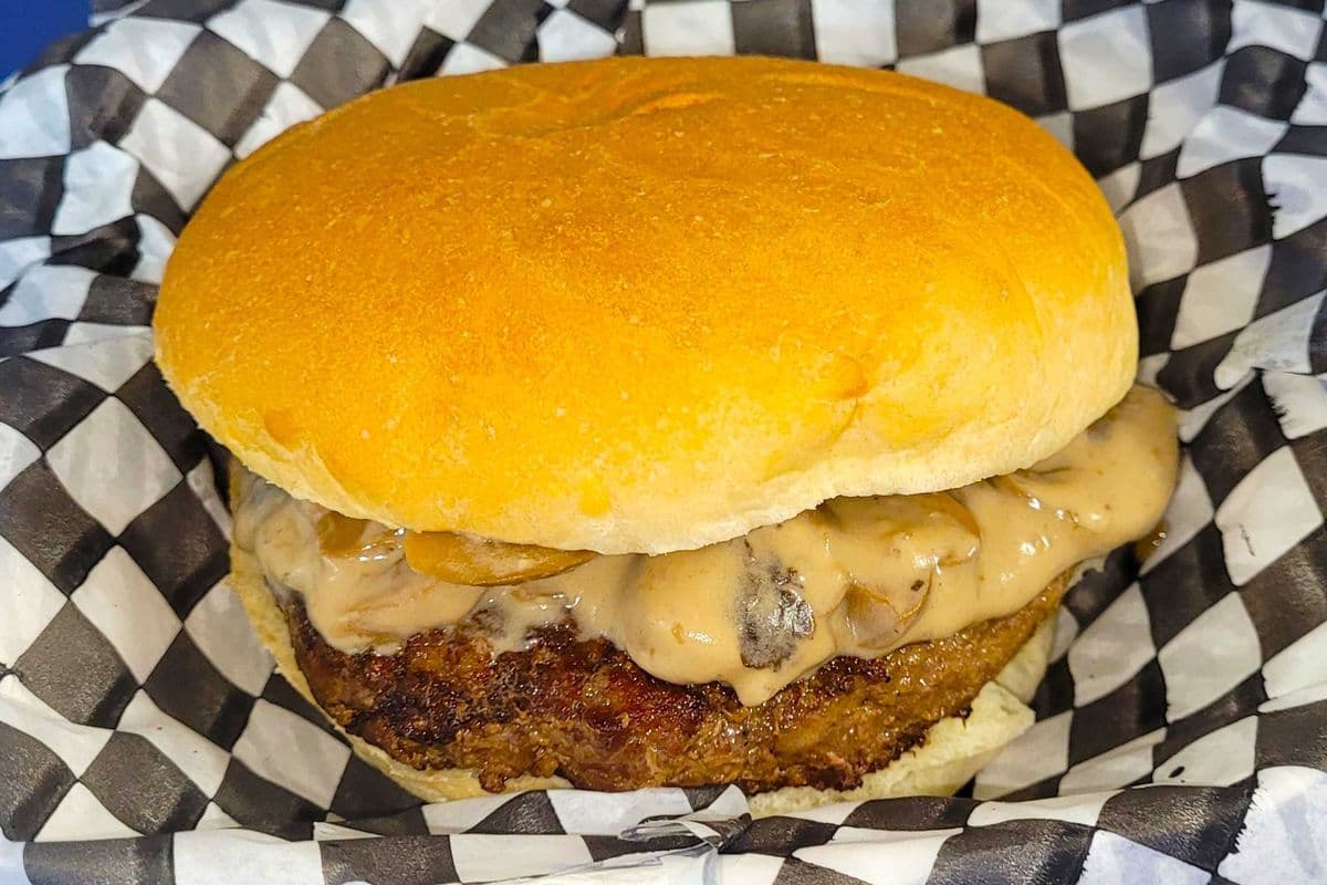 6 Oz Mushroom Burger