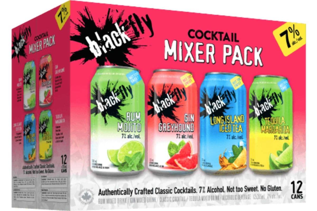 Blackfly Cocktail Mixer Pack (12 X 355 ml)