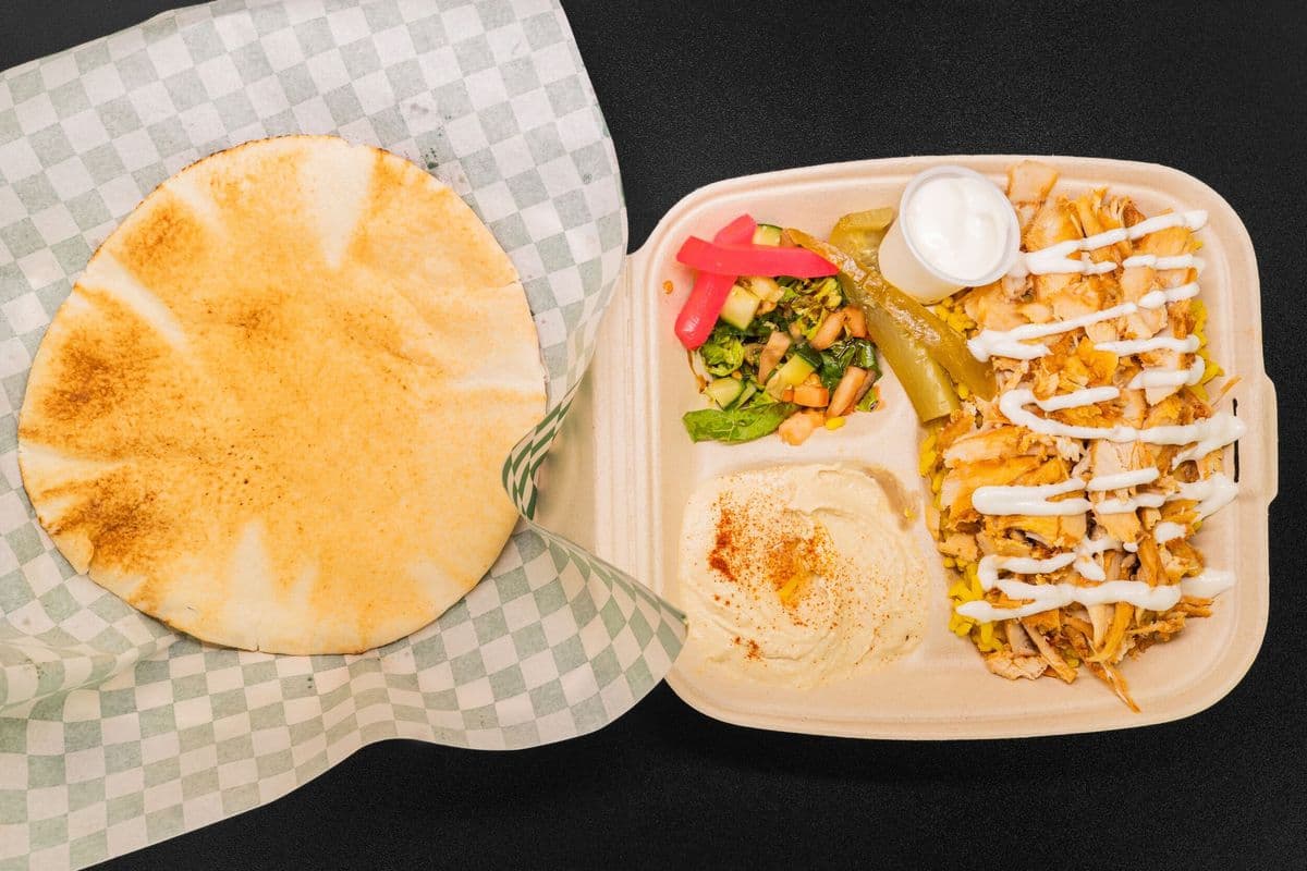 Chicken Shawarma on the Rice