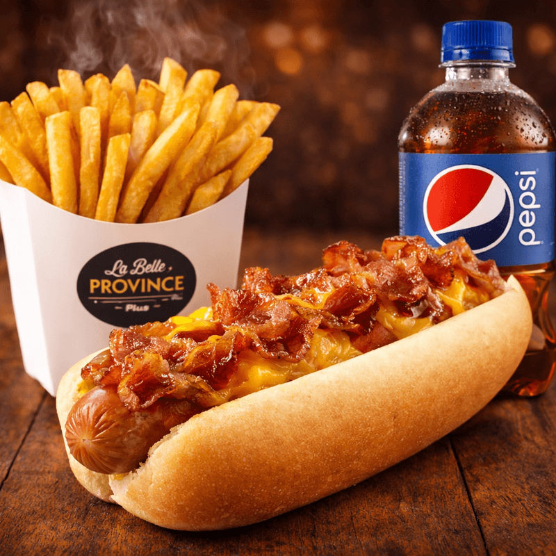 Trio Hot dog GÉANT LBP / LBP Giant Hot Dog Trio