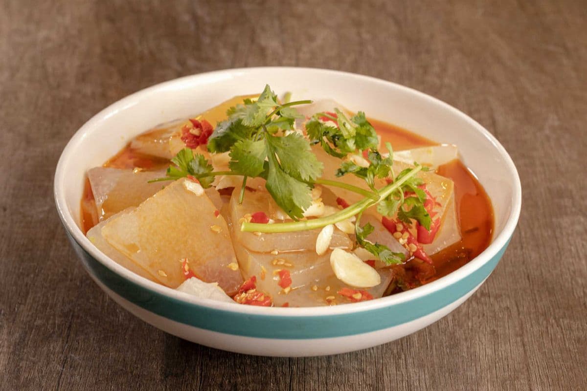 Stir Fried Wax Gourd with Homemade Chili Sauce 口味冬瓜