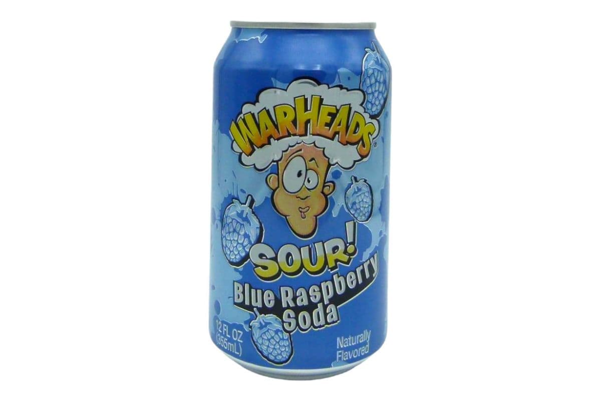 Warheads Blue Raspberry Soda (355 ml)