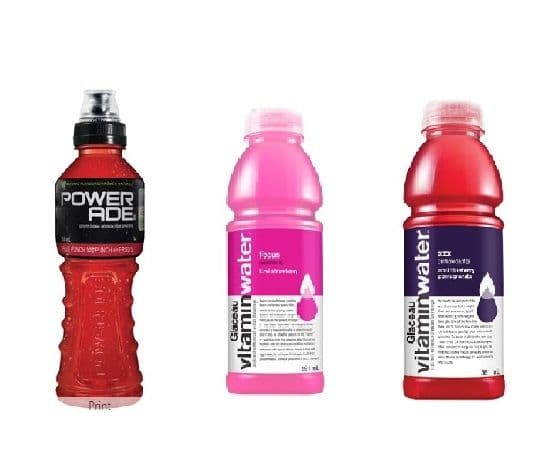 Powerade & Glaceau Vitamin Water - 3 for $9.99