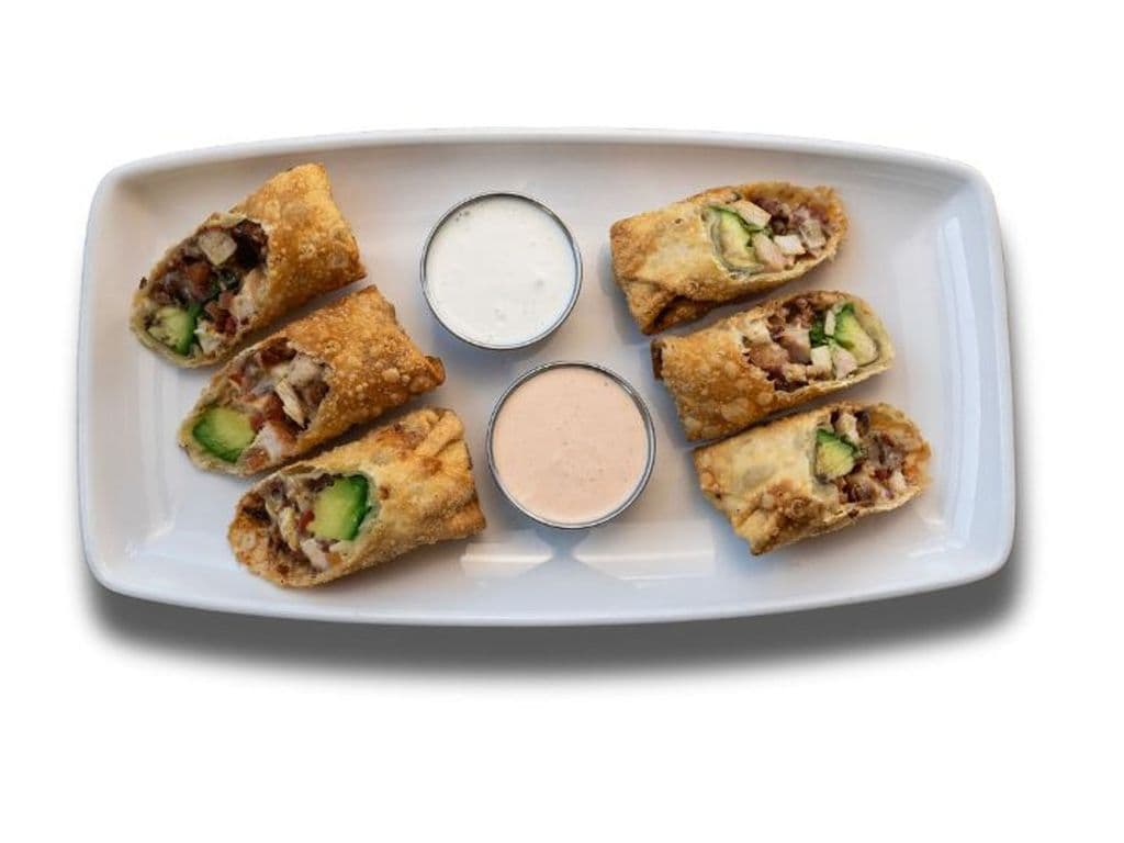 Avocado Club Egg Rolls