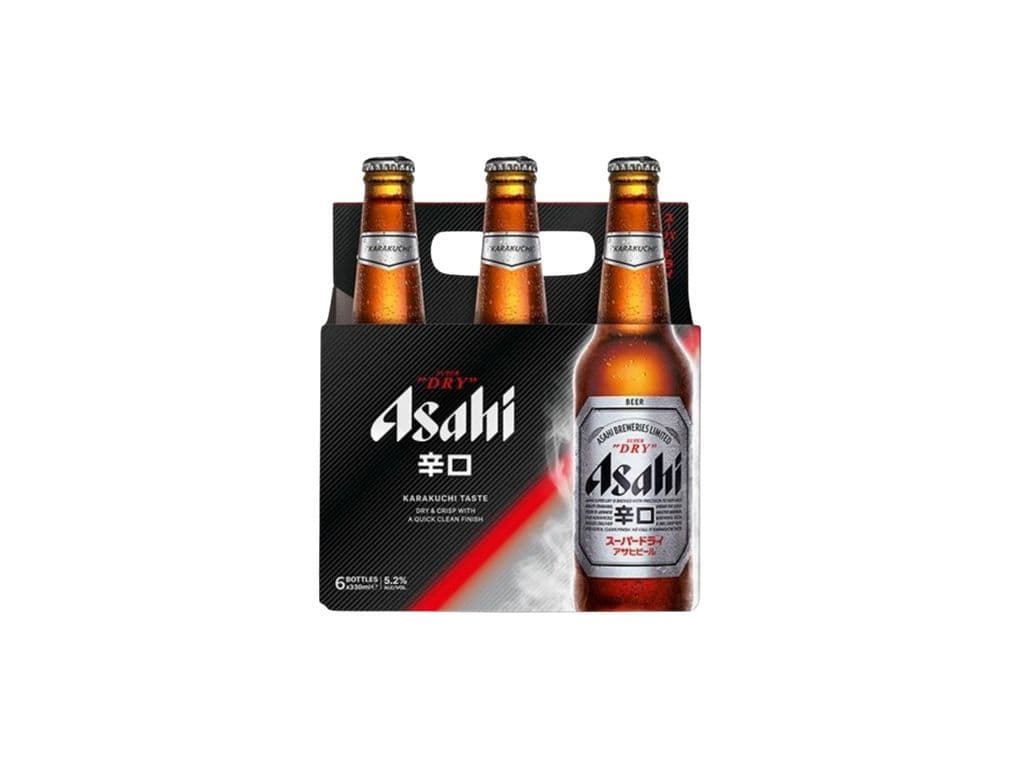 Asahi Super Dry Bottles (6X330ml)