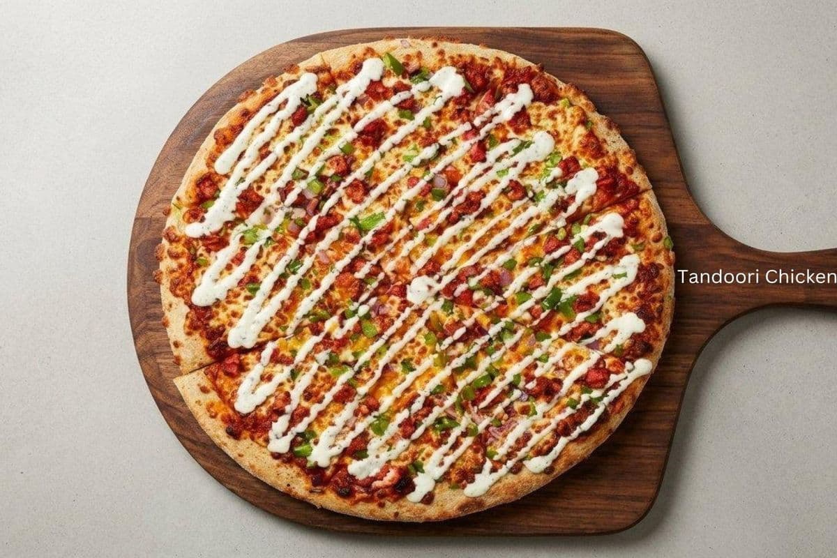12" Tandoori Chicken Local Pizza