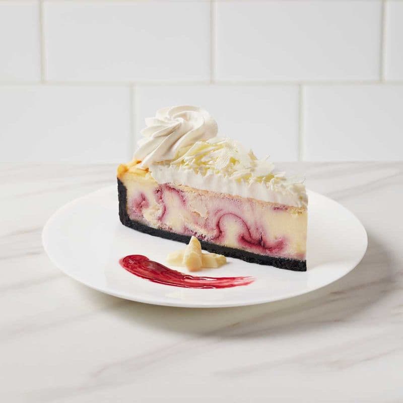 White Chocolate Raspberry Cheesecake