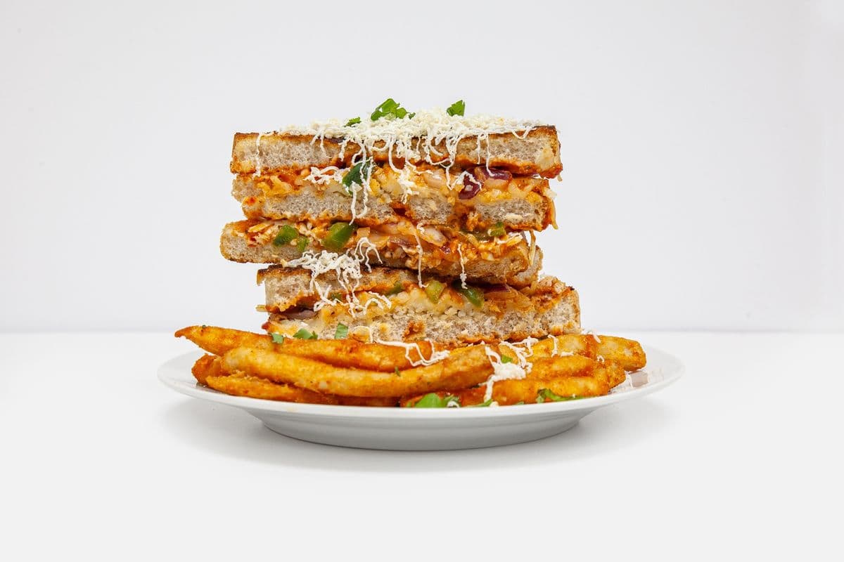 Paneer Szechuan Sandwich