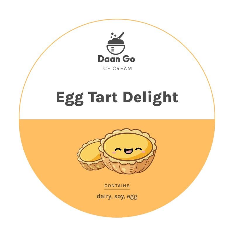 Egg Tart Delight Ice Cream