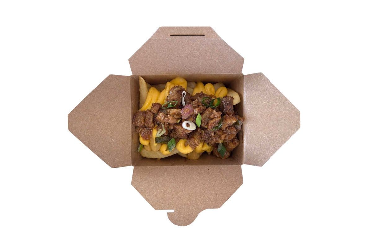 Cheesy Sisig Poutine
