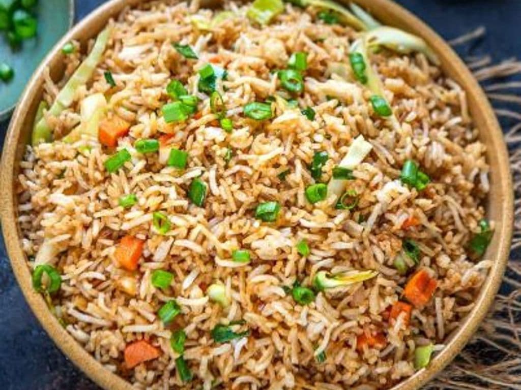 Schezwan Veg Fired Rice 
