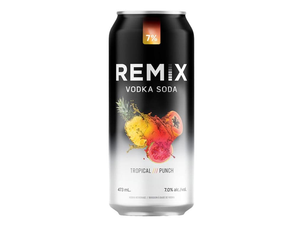 Remix - Cherry Peach Tall Can