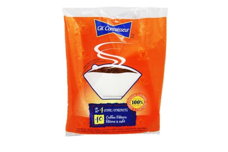 Coffee Filter Cone No4  (40 Pack)