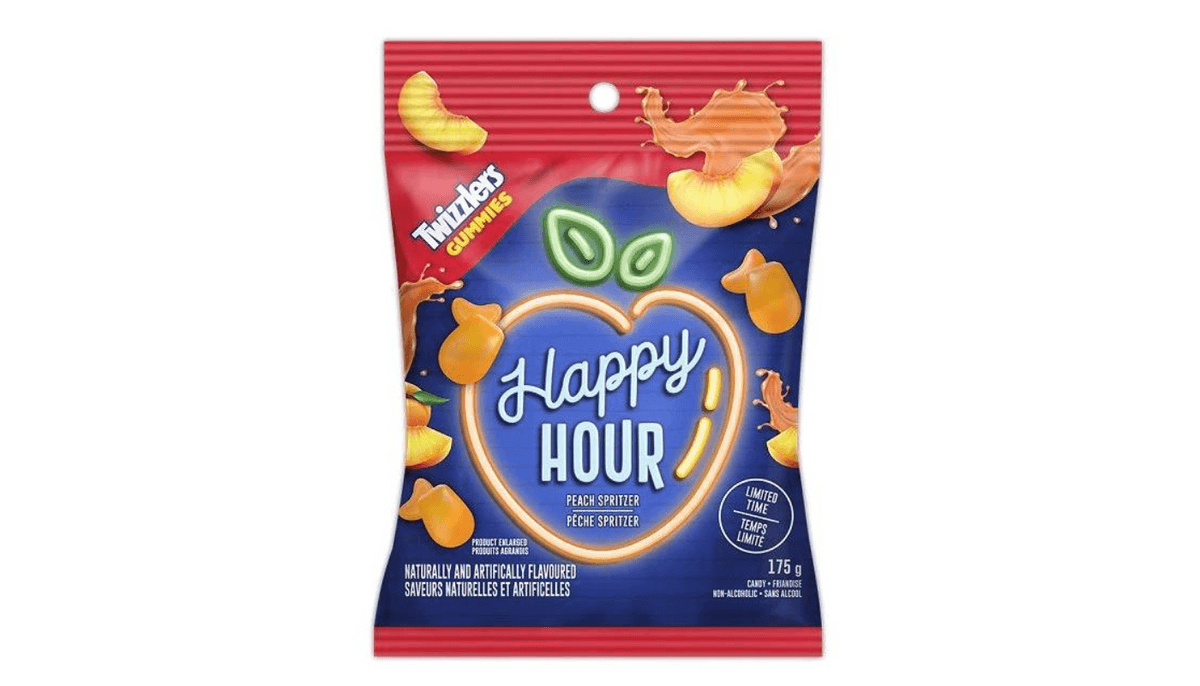 Twizzlers Happy Hour - Pêche Spritzer/Peach Spritzer 175g