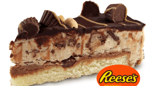 Reese Peanut Butter Blondie Cake