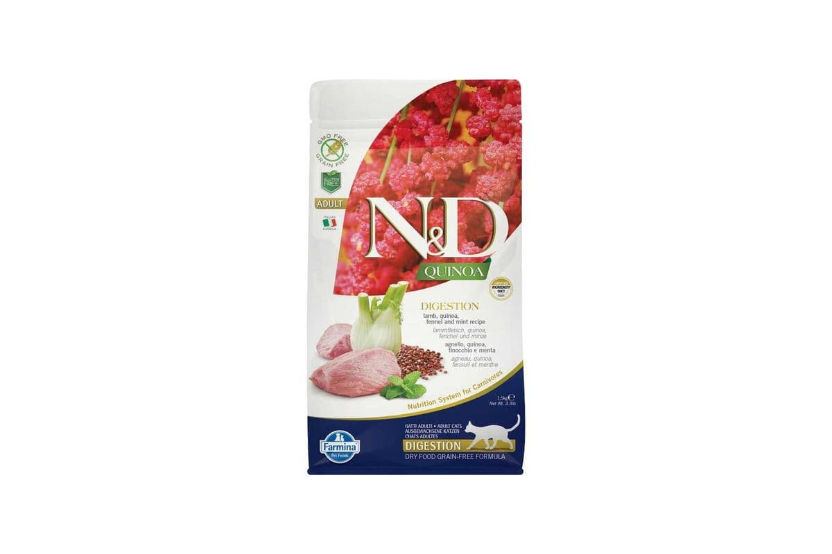 FARMINA N&D Cat Quinoa Digestion LAMB 1.5kg (1.5kg)