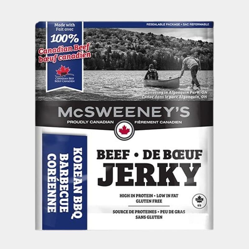 Mc Sweeney's Beef Jerky Korean BBQ
