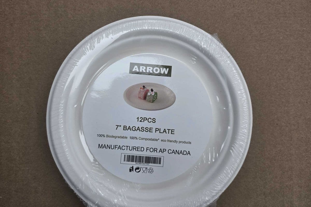 ARROW PAPER PLATES 12 PCS. (Desert plates )