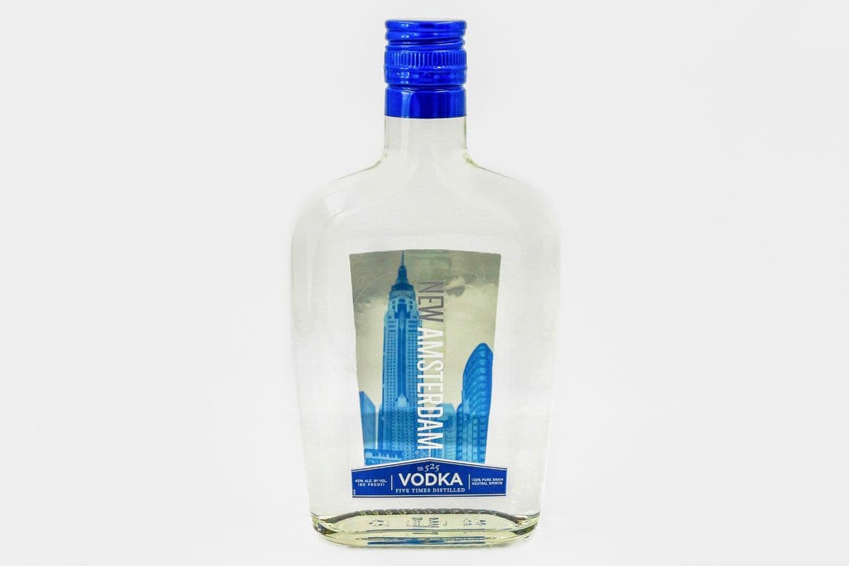 NEW AMSTERDAM VODKA 375ML (1 x 375ML)