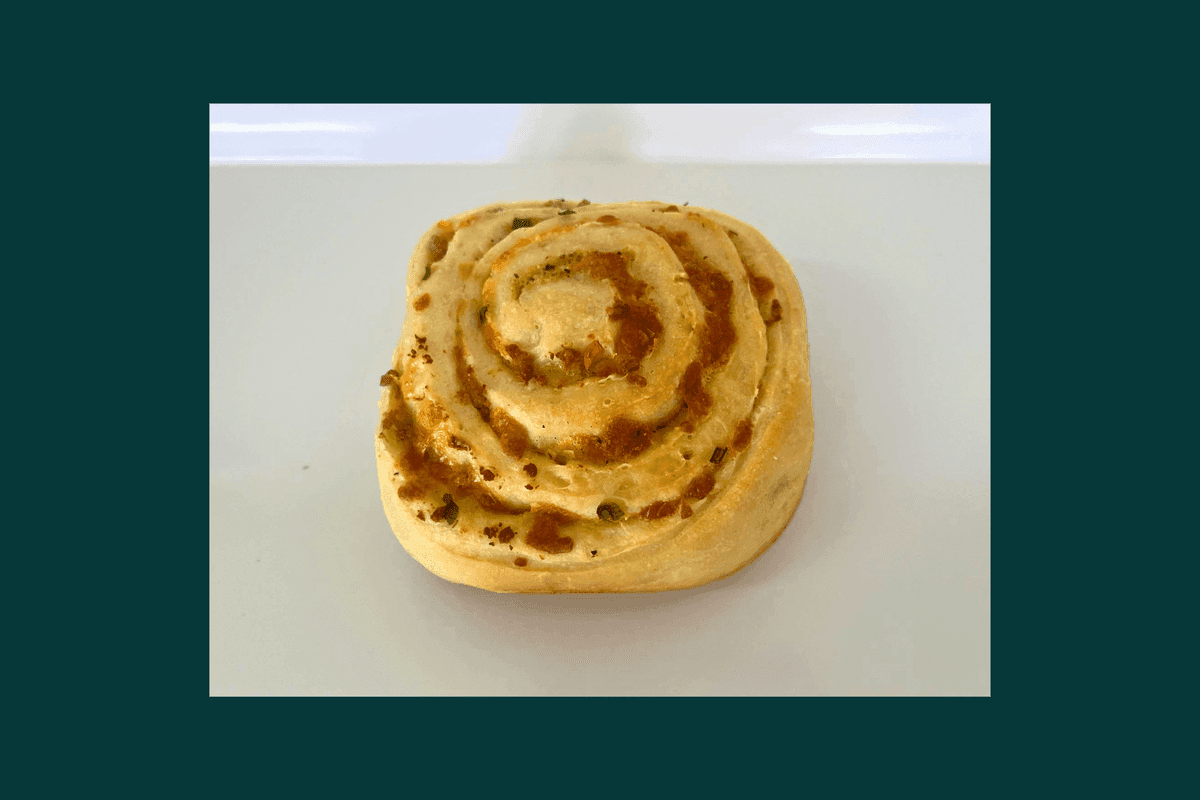 Sausage, Cheese and Green Onion Savoury