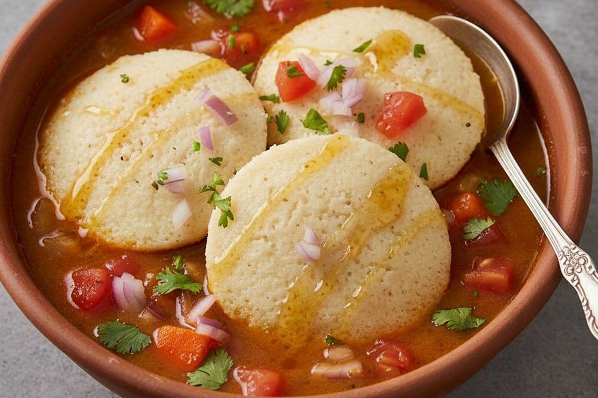 Ghee Sambar Idly