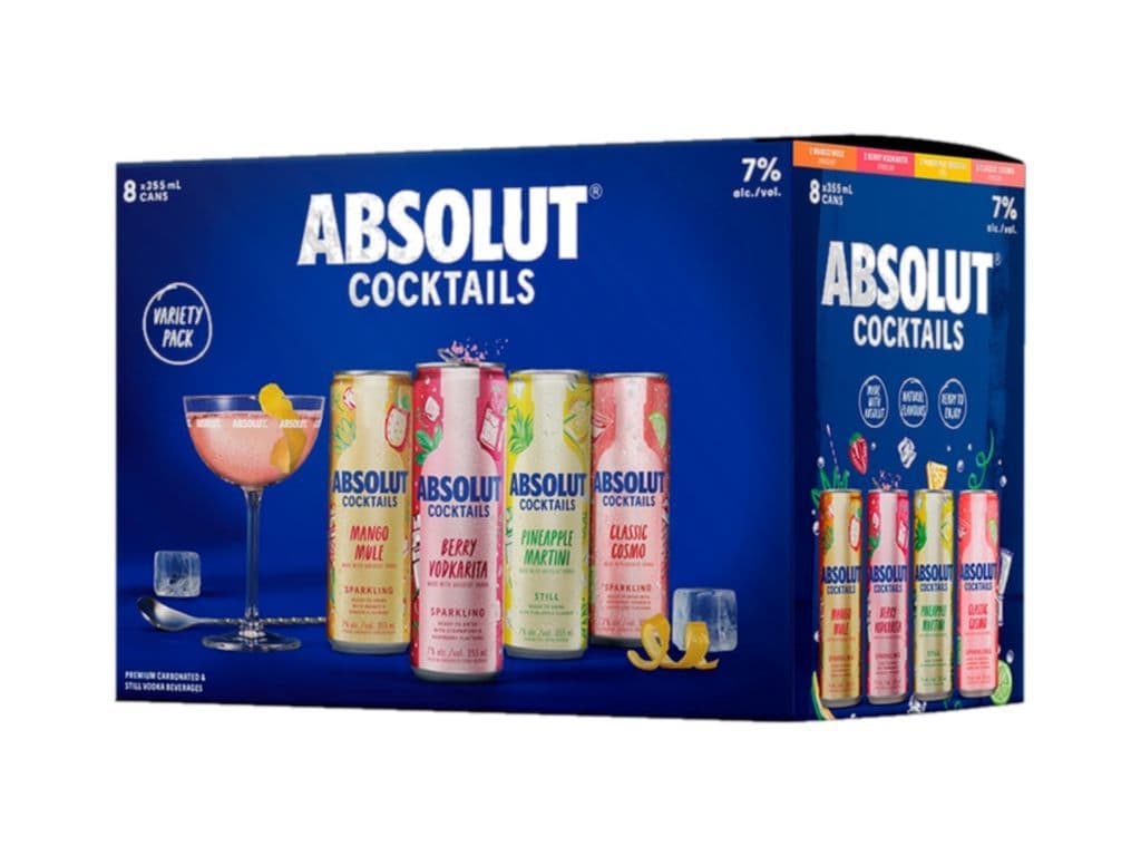 Absolut - Cocktails Variety Pack