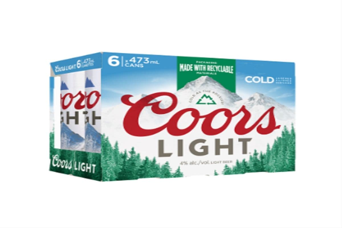 Coors Light (6 x 473ml)