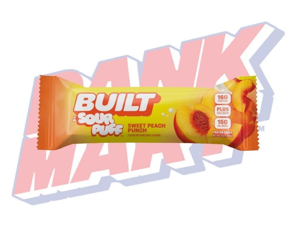 Built Sour Puff Bar Sweet Peach Punch - 41g