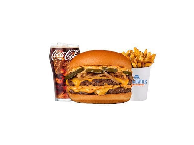 Heatwave Burger Double Combo
