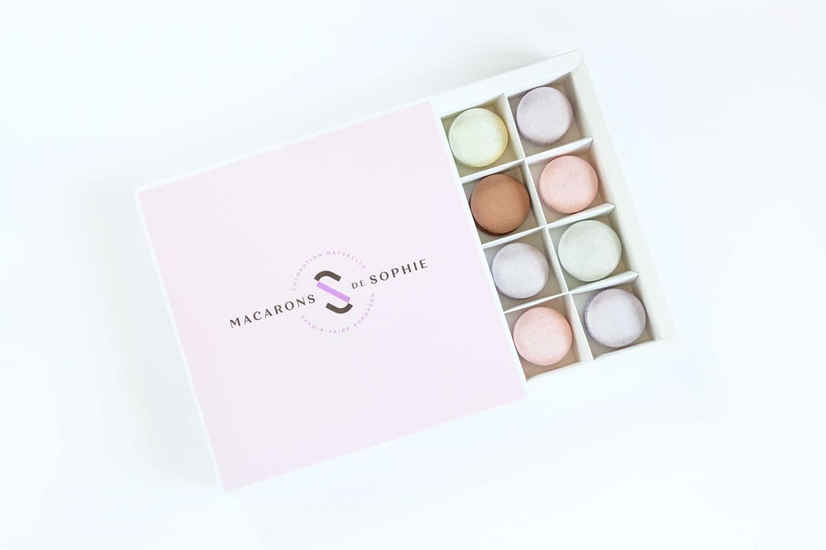 Boite découverte - 16 macarons / Box of 16 Macarons