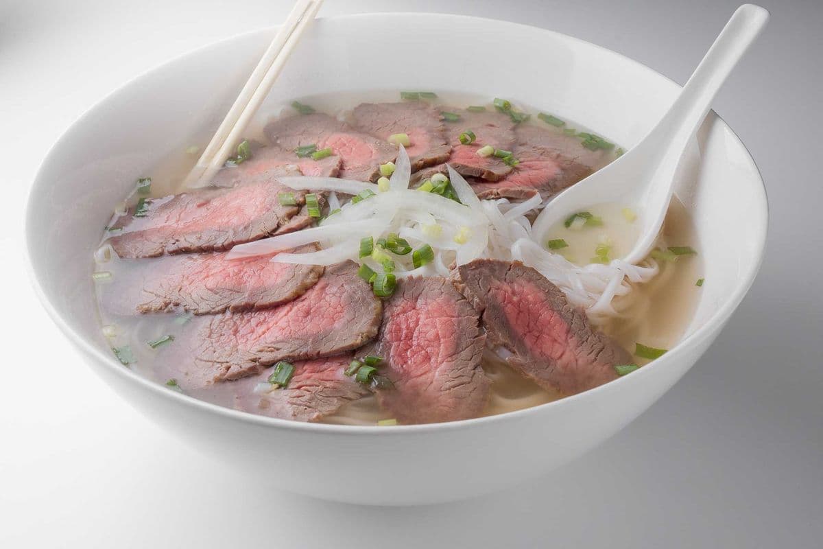 11. Medium Rare Beef Noodle Soup