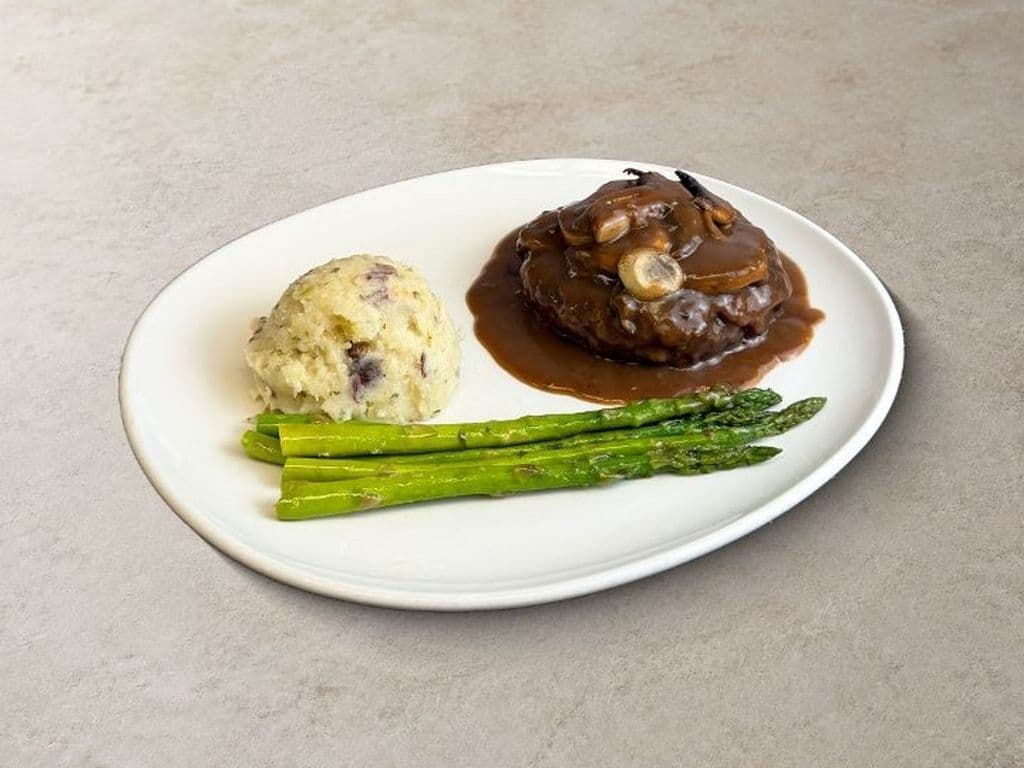 HAMBURGER STEAK DINNER