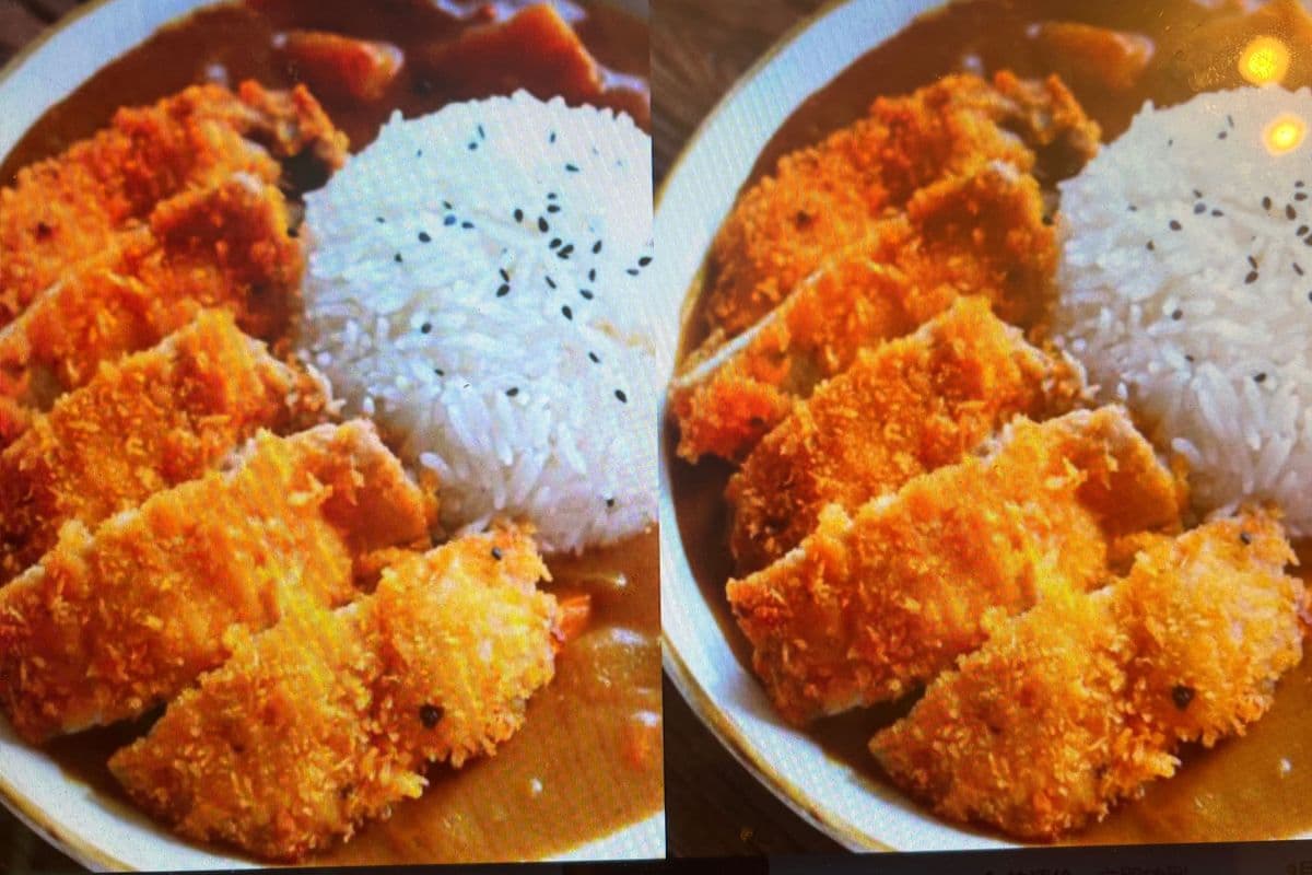 COMBO Two Curry Pork Rice Bowl （两份咖喱炸猪扒饭）