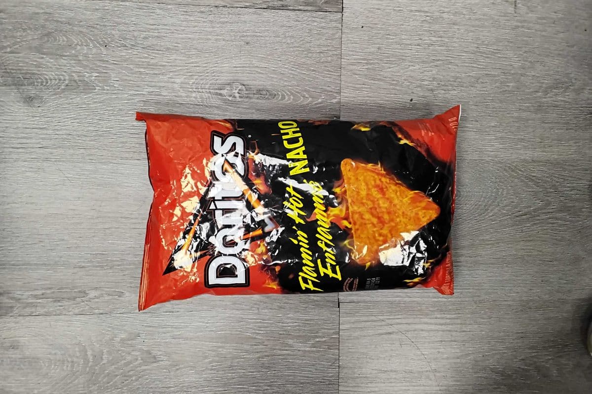 Doritos falming hot nacho 210g