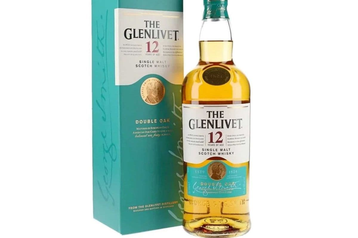 The Glenlivet Double Oak 12 Year Old Single Malt Scotch Whisky (750 ml) (1 x 750 ml)
