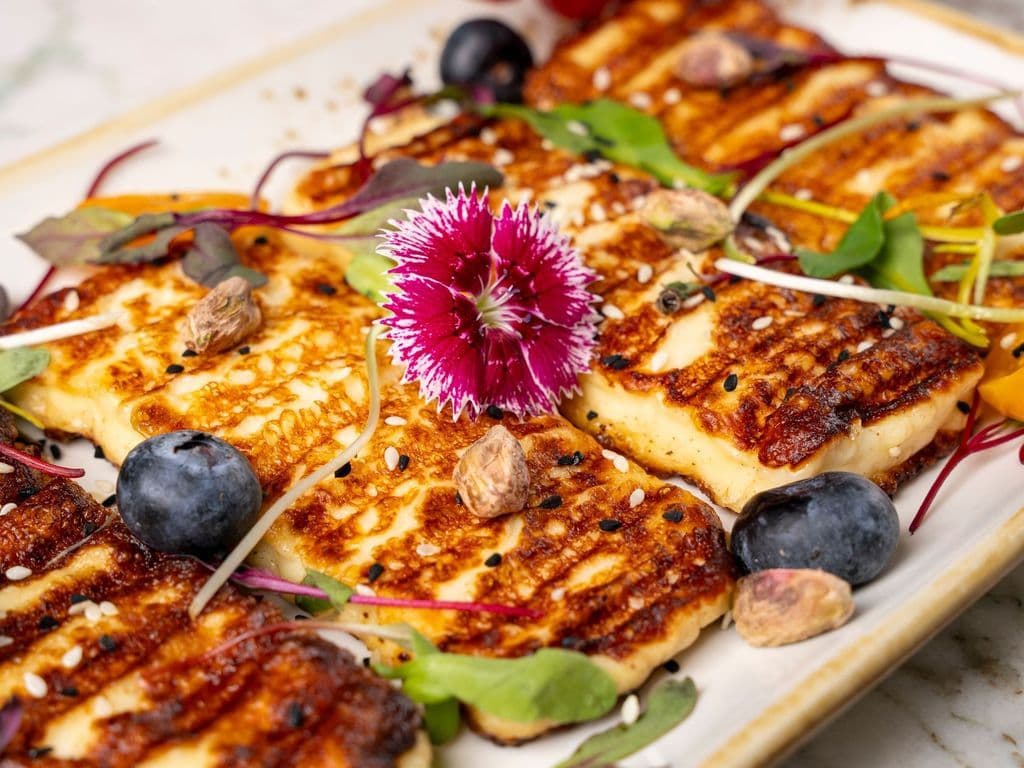 Halloumi grillé