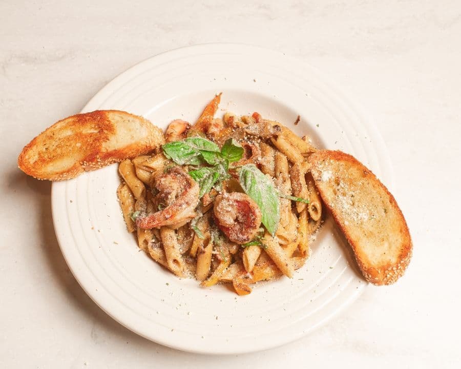 Jerk Shrimp Pasta