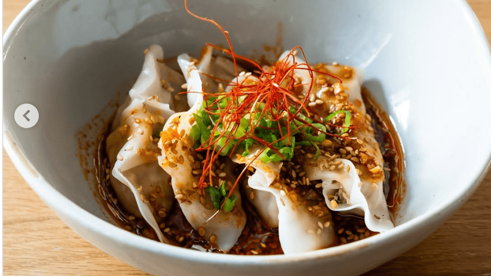 Boiled Garlic Ginger Sui Gyoza