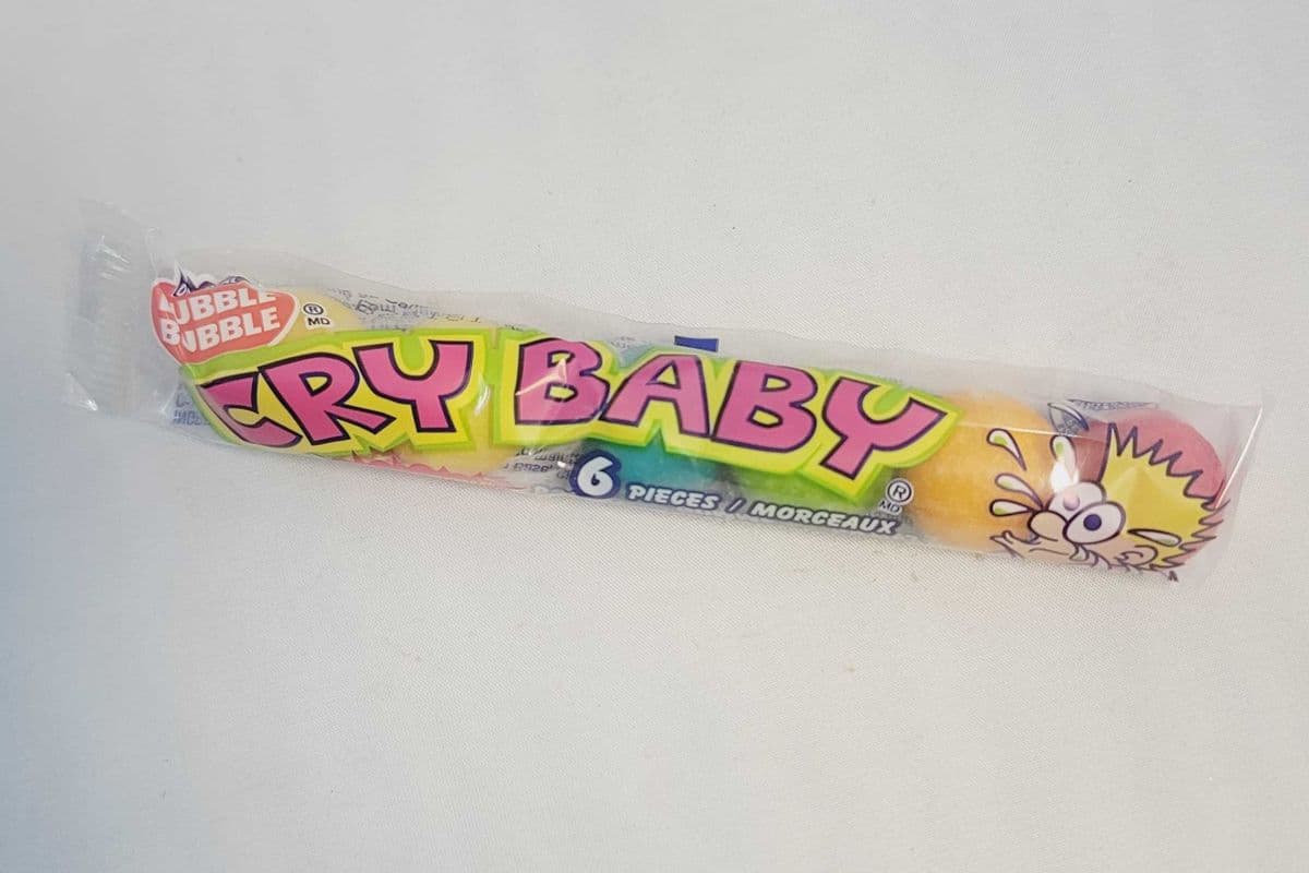 Regular-Size Cry Baby Extra Sour (36 g)