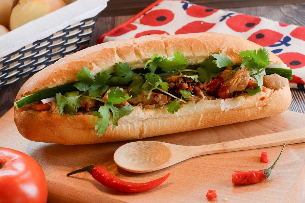 Blazin' Satay Chicken Banh Mi Sub