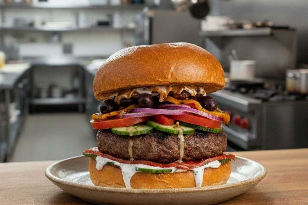 4) Big Greek Burger