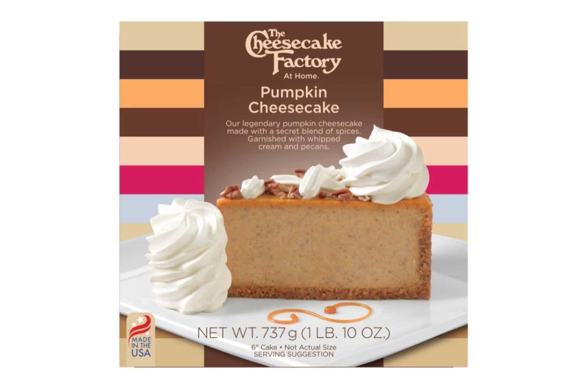 6" Pumpkin Cheesecake (737g)