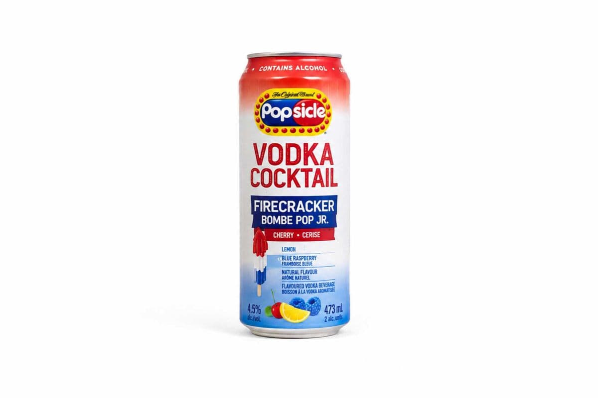 Popsicle Firecracker Vodka Cocktail (1 x 473ml Cans)