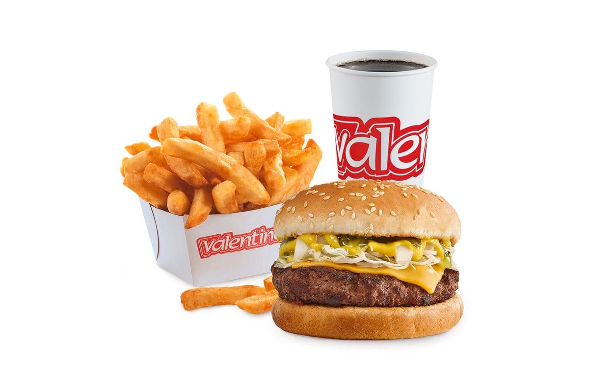 Trio cheeseburger et frites / Cheeseburger and Fries Trio