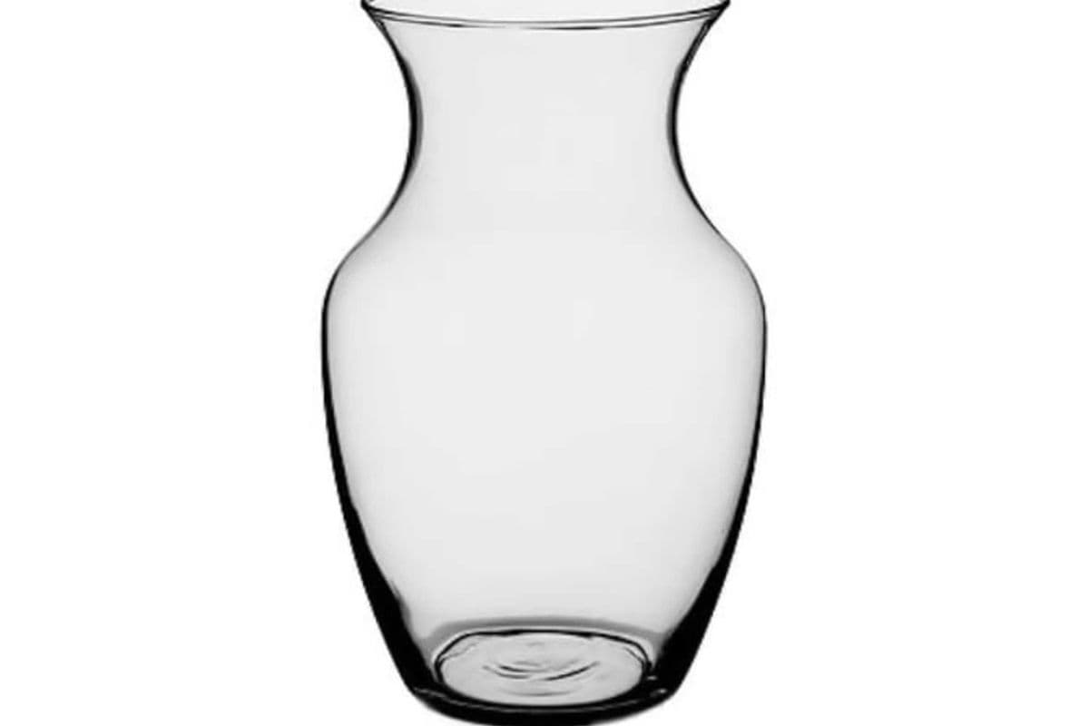 8"H Glass Vase